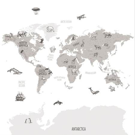 Caselio Our Planet World Map 102039918